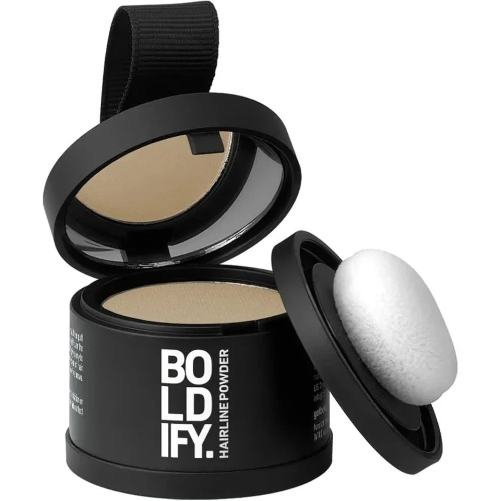 BOLDIFY Hairline Powder - Root Touch Up Hair Color for Gray Coverage - New